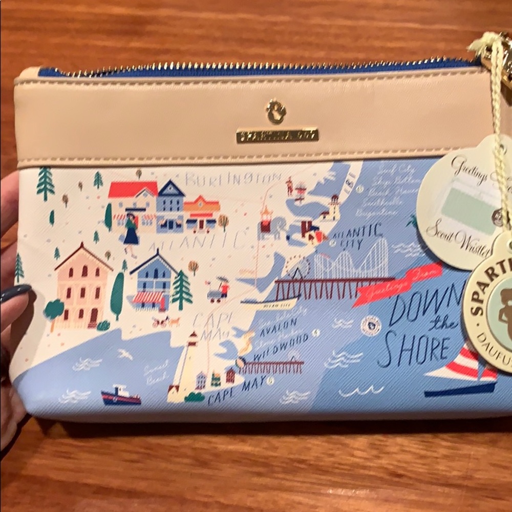 Spartina449 Scout “down the shore” wristlet!